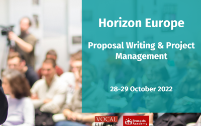 TRAINING | Proposal Writing and Project Management for EU Horizon Europe Program | 28-29 October 2022
