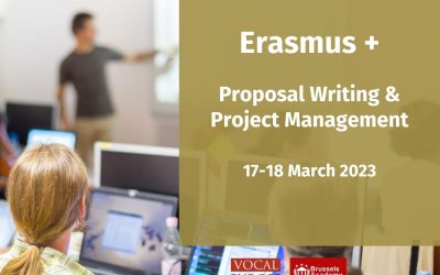 TRAINING | Proposal Writing & Project Management for the New Erasmus+ | 17-18 March 2023