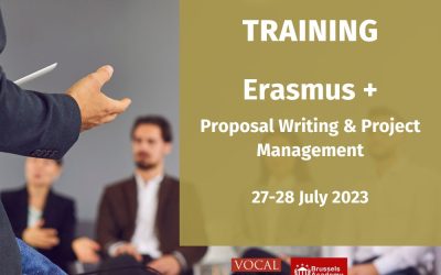 TRAINING | Proposal Writing & Project Management for the New Erasmus+ | 27-28 July 2023