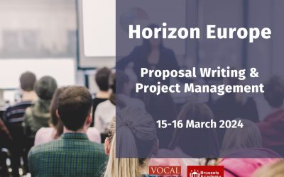 TRAINING | Proposal Writing and Project Management for EU Horizon Europe Program | 15-16 March 2024