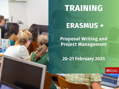 TRAINING | Proposal Writing & Project Management for the New Erasmus+ | 20-21 February 2025