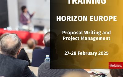 TRAINING | Proposal Writing and Project Management for EU Horizon Europe Program | 27-28 February 2025