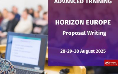 ADVANCED TRAINING | Horizon Europe Proposal Writing | 28-29-30 August 2025