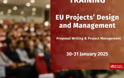 TRAINING | EU Projects’ Design and Management | 30-31 January 2025